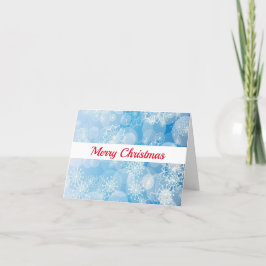 Snowflake achtergrond feestdagen kaart