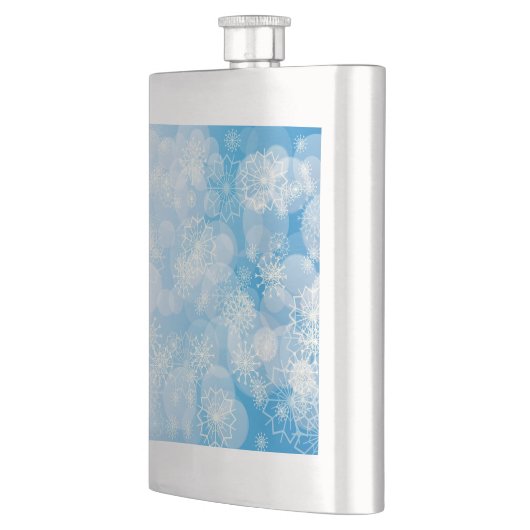 Snowflake achtergrond flacon (Links)