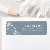 Snowflake-adreslabel Etiket (Insitu)