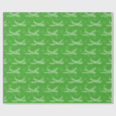 Snowflake Airliner -  Cadeaupapier (Vlak)