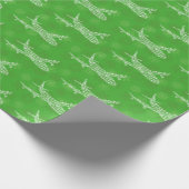 Snowflake Airliner -  Cadeaupapier (Hoek)