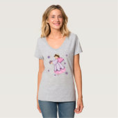 Snowflake Angel T-shirt (Voorkant volledig)
