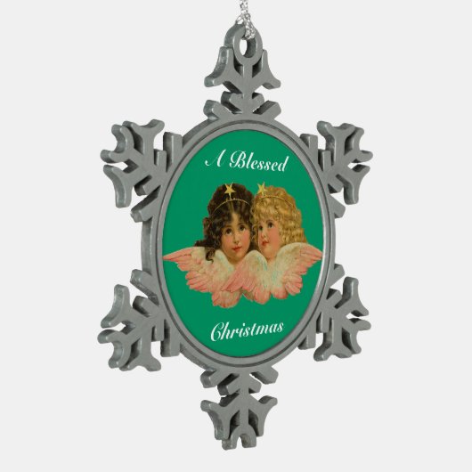 Snowflake Angels Ornament (Links)