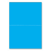 Snowflake aqua witte bruiloft escort plaats kaart (Achterkant)