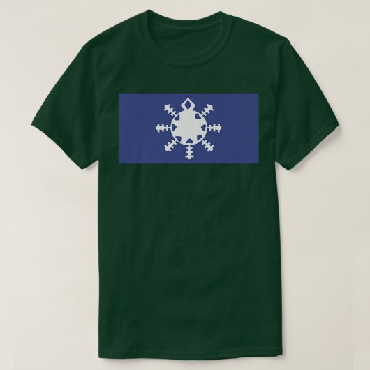 Snowflake Arizona Flag T-shirt (Design voorkant)