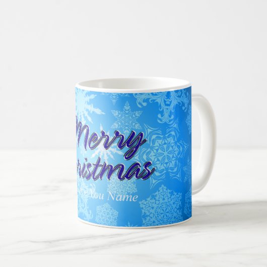 Snowflake Art 10-opties voor Mok (Voorkant rechts)