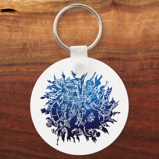 Snowflake B3 Sleutelhanger (Voorkant)