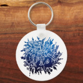 Snowflake B3 Sleutelhanger (Voorkant)