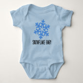 Snowflake Baby Shirt (Voorkant)