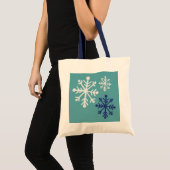 Snowflake Bag Tote Bag (Voorkant (product))