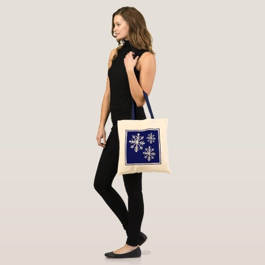 Snowflake Bag Tote Bag (Voorkant (model))