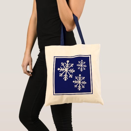 Snowflake Bag Tote Bag (Voorkant (product))