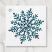 Snowflake Bedankjes Labels (Voorkant)