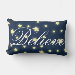 Snowflake Believe Holiday Kussen