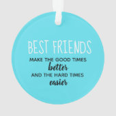 Snowflake Beste Vrienden Foto Ornament (achterkant)