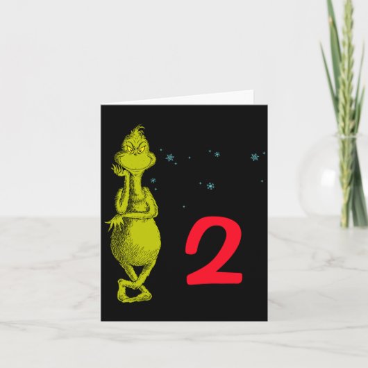 Snowflake Birthday Baby Kaart (Voorkant)