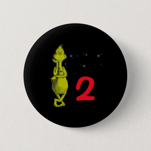 Snowflake Birthday Baby  Ronde Button 5,7 Cm (Voorkant)