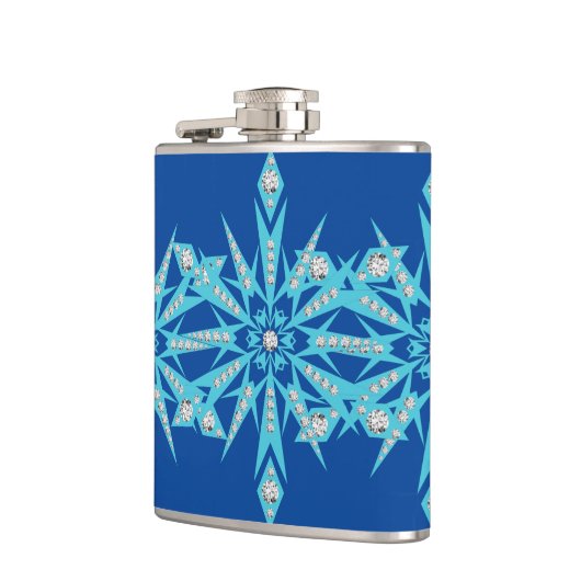 Snowflake Bling Heupfles (Links)