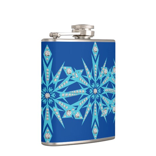 Snowflake Bling Heupfles (Rechts)