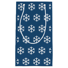 Snowflake Blue-kerstcadeau Klein Cadeauzakje