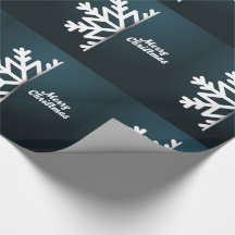 Snowflake Blue met kerst