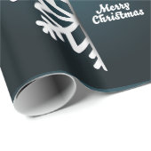Snowflake Blue met kerst Cadeaupapier (Rol Hoek)