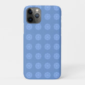 Snowflake Blue Winter Pattern Case-Mate iPhone Case (Achterkant)