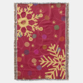 Snowflake Bokeh Deken (Voorkant Verticaal)