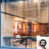 Snowflake bollen rood_ pack van 4 venster vastklam raamsticker (Cafe Raam)