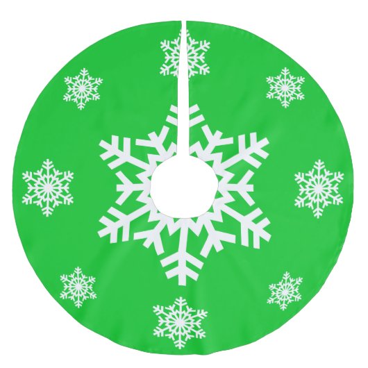 Snowflake boomrok kerstboom rok (Voorkant)
