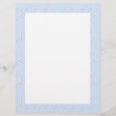 Snowflake Border Letterhead (Voorkant)