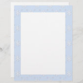 Snowflake Border Letterhead (Voorkant / Achterkant)