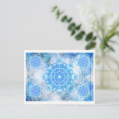 Snowflake Briefkaart (Staand voorkant)