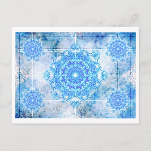 Snowflake Briefkaart (Voorkant)