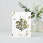 Snowflake Briefkaart (Staand voorkant)