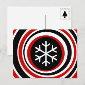 Snowflake Briefkaart (Voorkant / Achterkant)