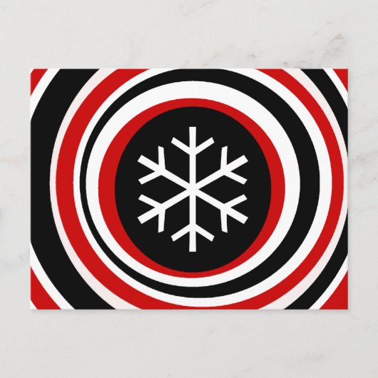 Snowflake Briefkaart (Voorkant)