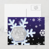 Snowflake Briefkaart (Voorkant / Achterkant)