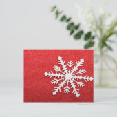 Snowflake Briefkaart (Staand voorkant)