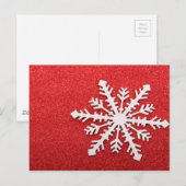 Snowflake Briefkaart (Voorkant / Achterkant)