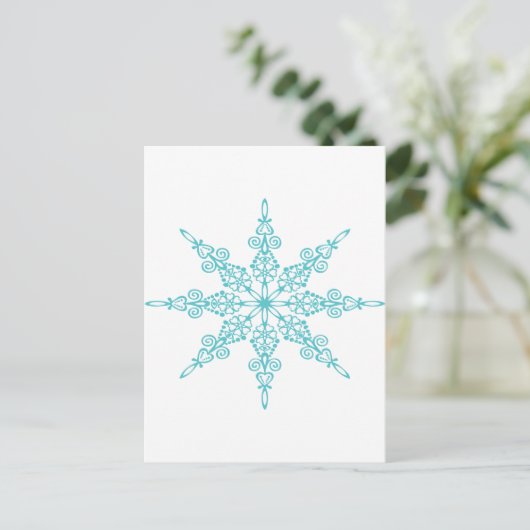 SNOWFLAKE BRIEFKAART (Staand voorkant)