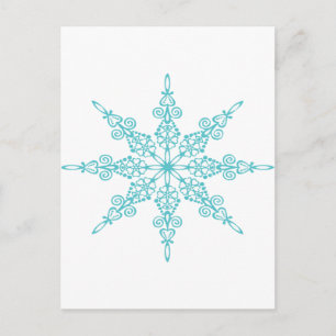 SNOWFLAKE BRIEFKAART