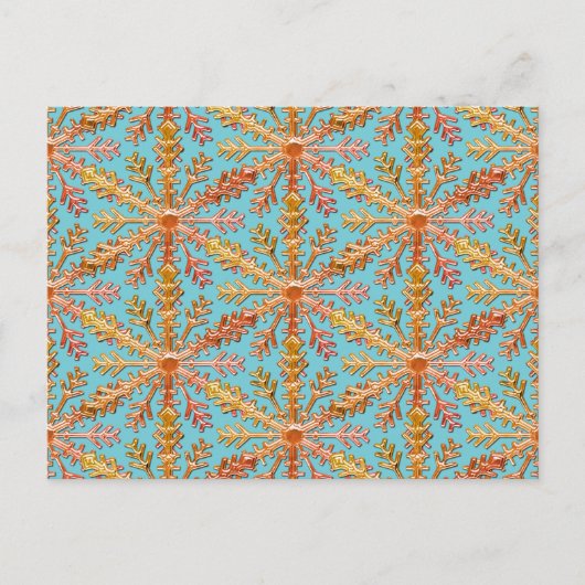 Snowflake Briefkaart (Voorkant)