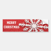 Snowflake Bumpersticker (Voorkant)