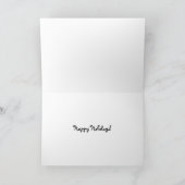 Snowflake Cabin Card Feestdagen Kaart (Binnen)