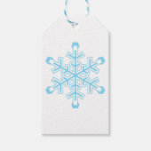 Snowflake Cadeaulabel (Voorkant)