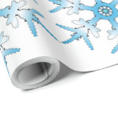 SNOWFLAKE CADEAUPAPIER (Rol Hoek)