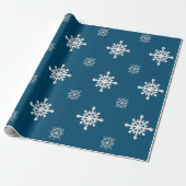 " SNOWFLAKE" CADEAUPAPIER (Uitgerold)