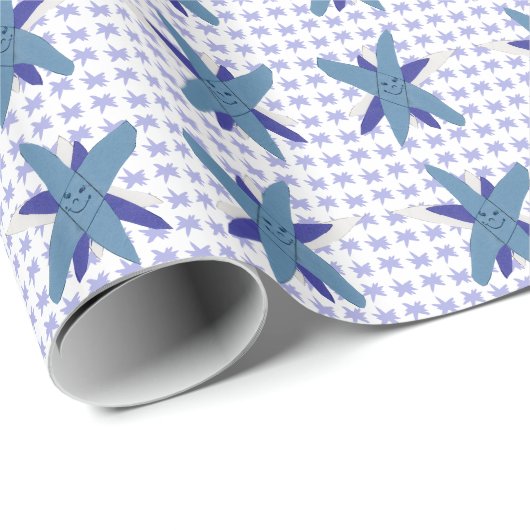 Snowflake Cadeaupapier (Rol Hoek)