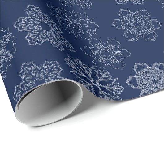 Snowflake Cadeaupapier (Rol Hoek)